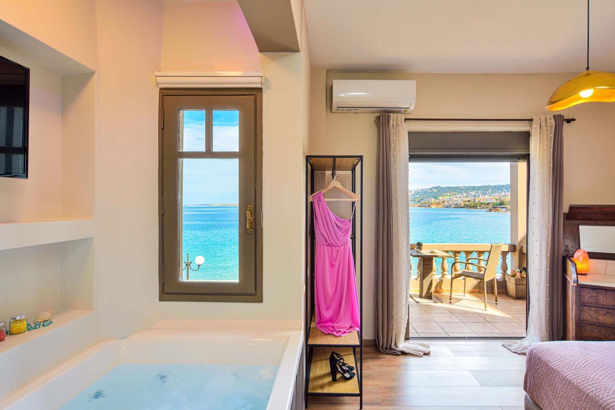 East Seafront Suite Ханья Экстерьер фото